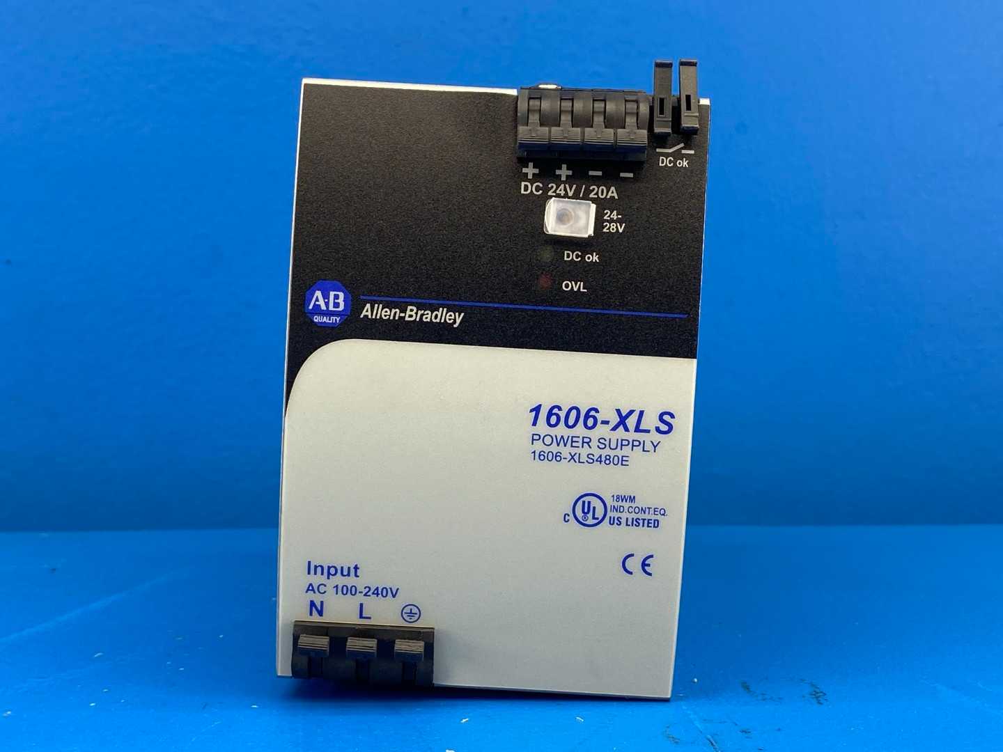 Allen-Bradley 1606-XLS480E DC Power Supply Series A Single-Phase AC 100-240V DC110-150V