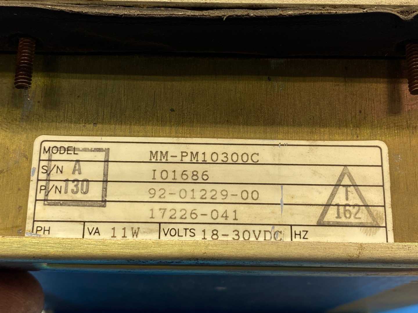 Modicon PanelMate Plus MM-PM10300C (Part No. 92-01229-00