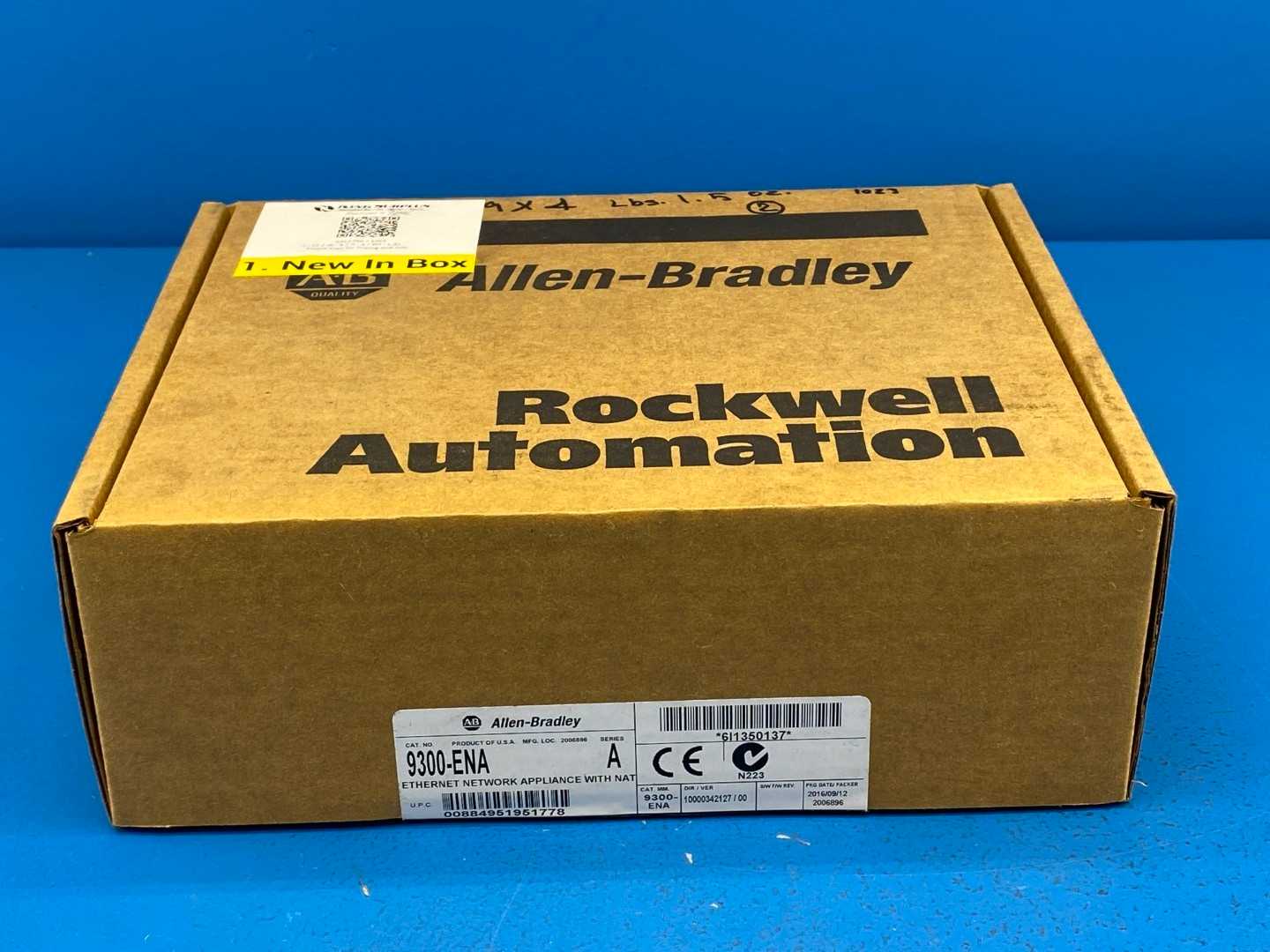 Allen-Bradley 9300-ENA, Ethernet Network Appliance With NAT ( Factory Sealed)