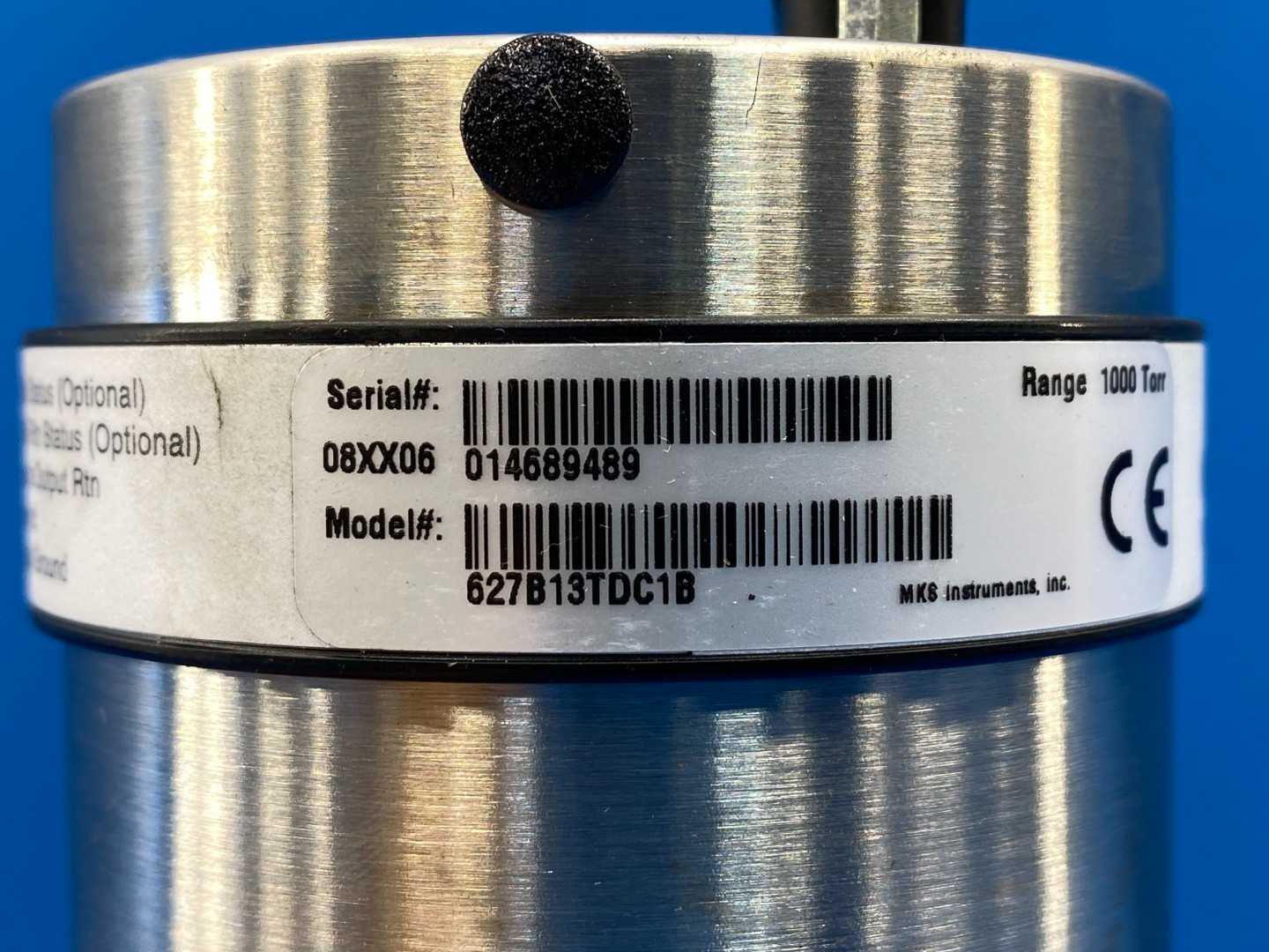 mks Baratron 627B13TDC1B, Capacitance Manometer