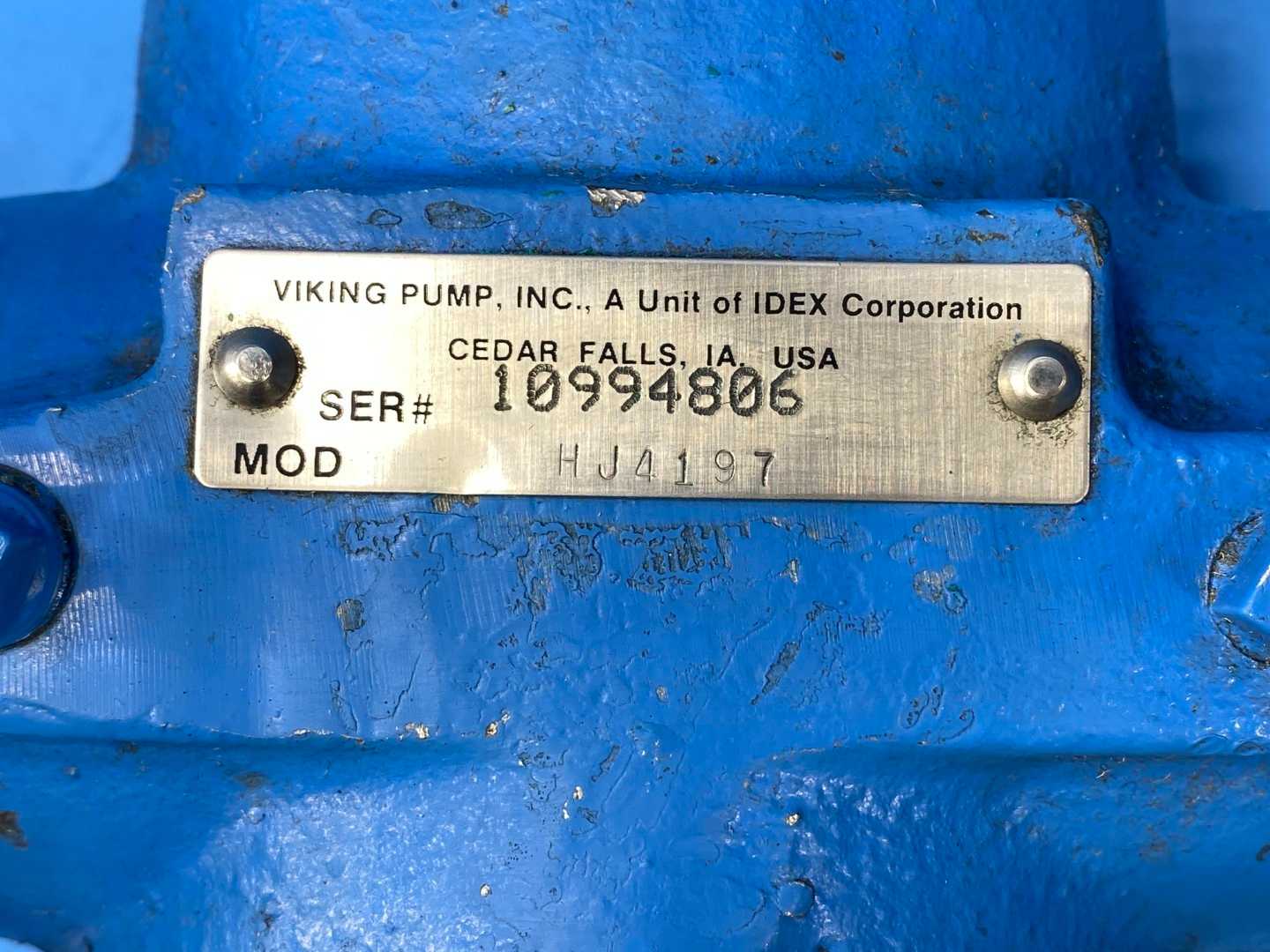 Viking Pump Inc. HJ4197, Pump