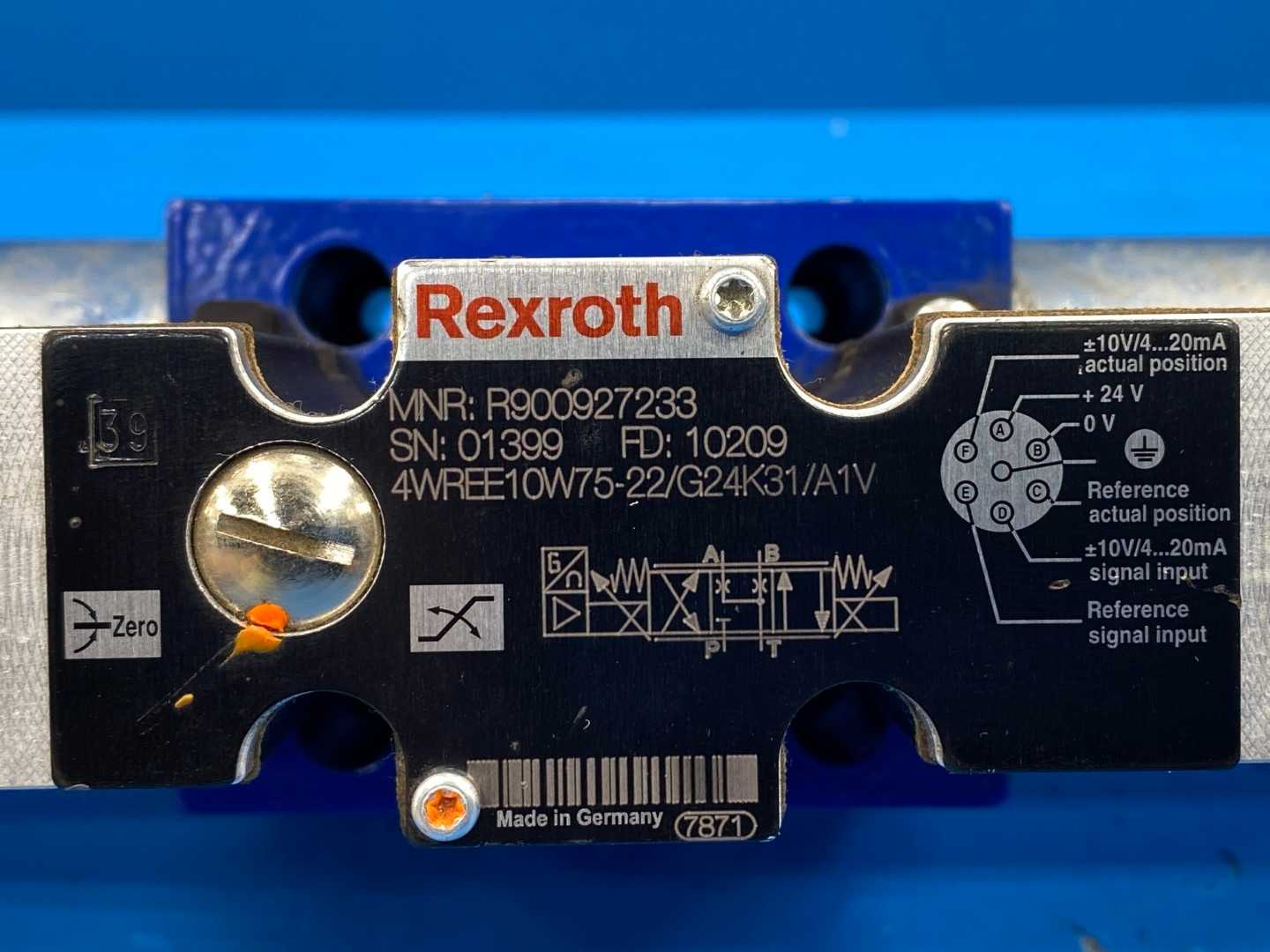 Rexroth R900927233 4WREE10W75-22/G24K31/A1V