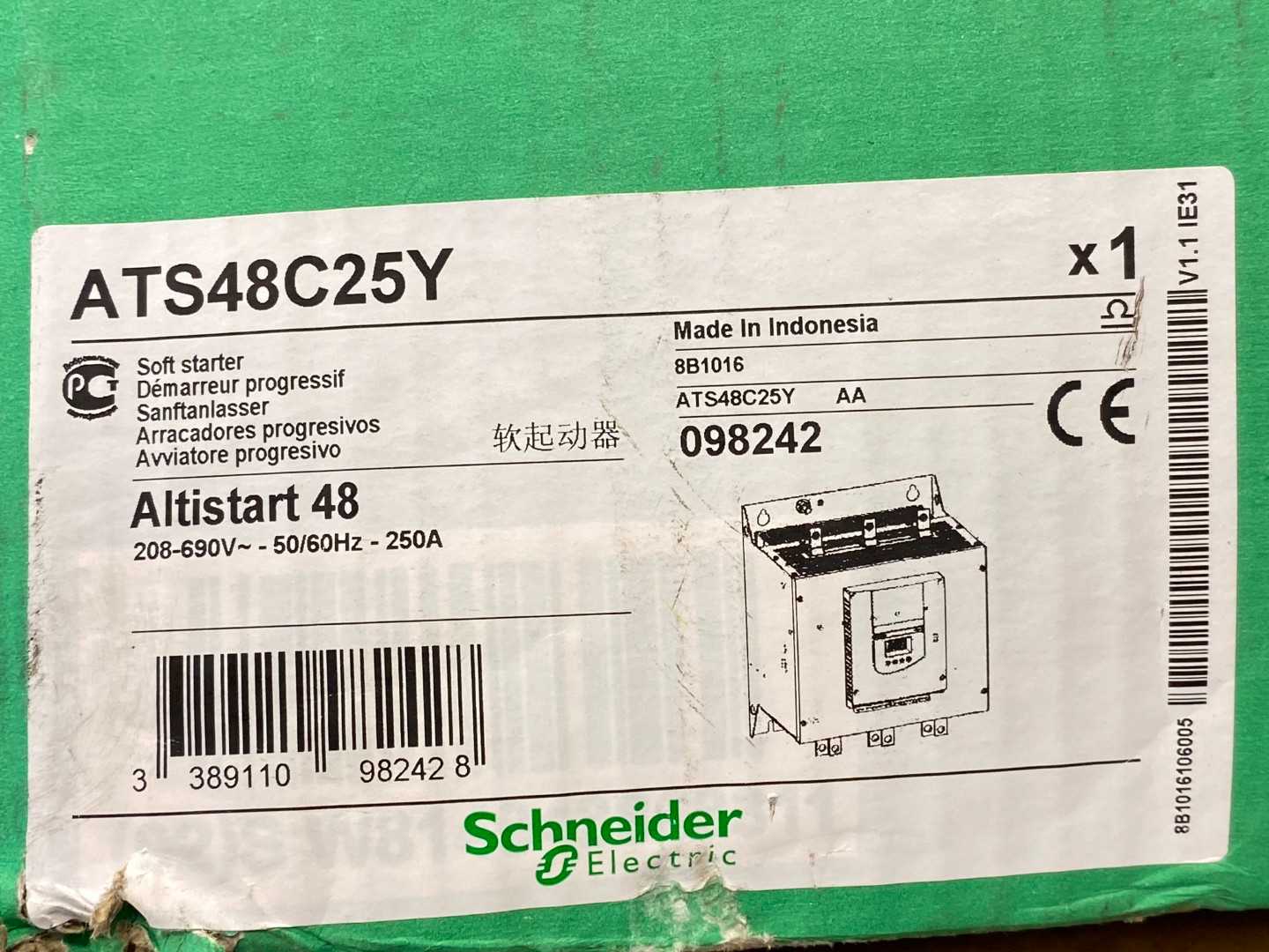 Schneider Electric ATS48C28Y (098242) Altistart 48 Soft Starter