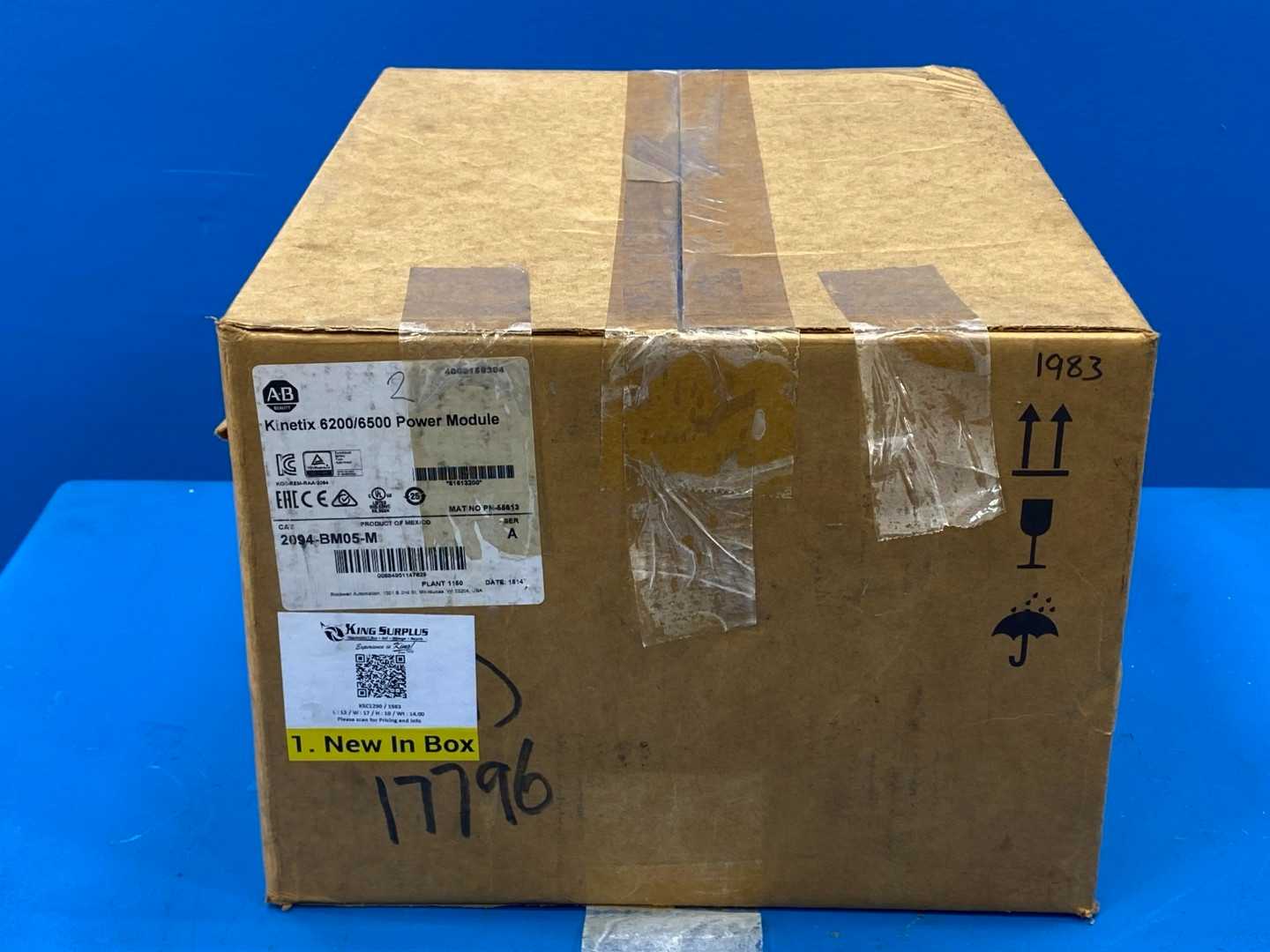 Allen-Bradley 2094-BM05-M, Kinetix 6200/6500 Power Module