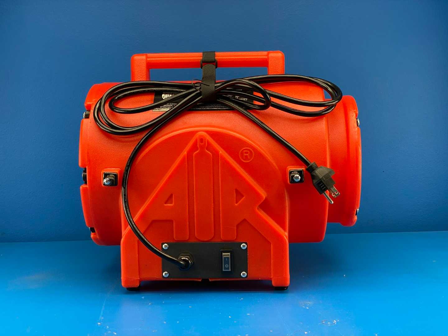 Air Systems International Inc. CVF-8AC, 8' Fan, Orange Plastic. 115VAC1 60Hz