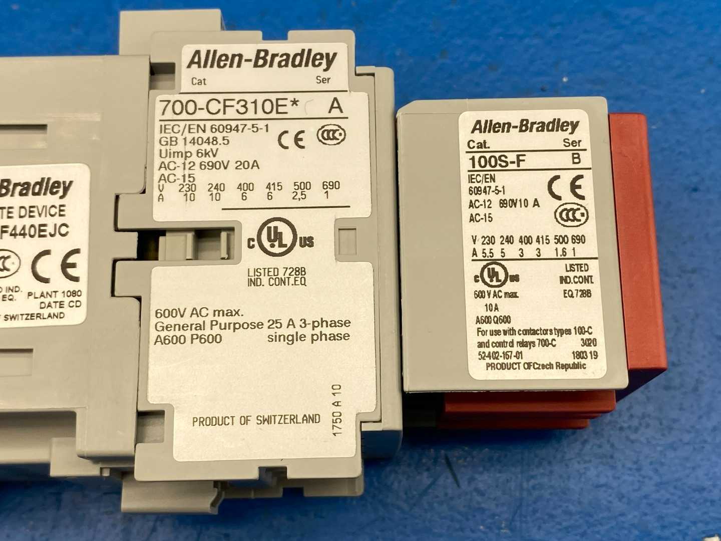 Allen-Bradley 700S-CF440EJC, Safety Control Relay Series A