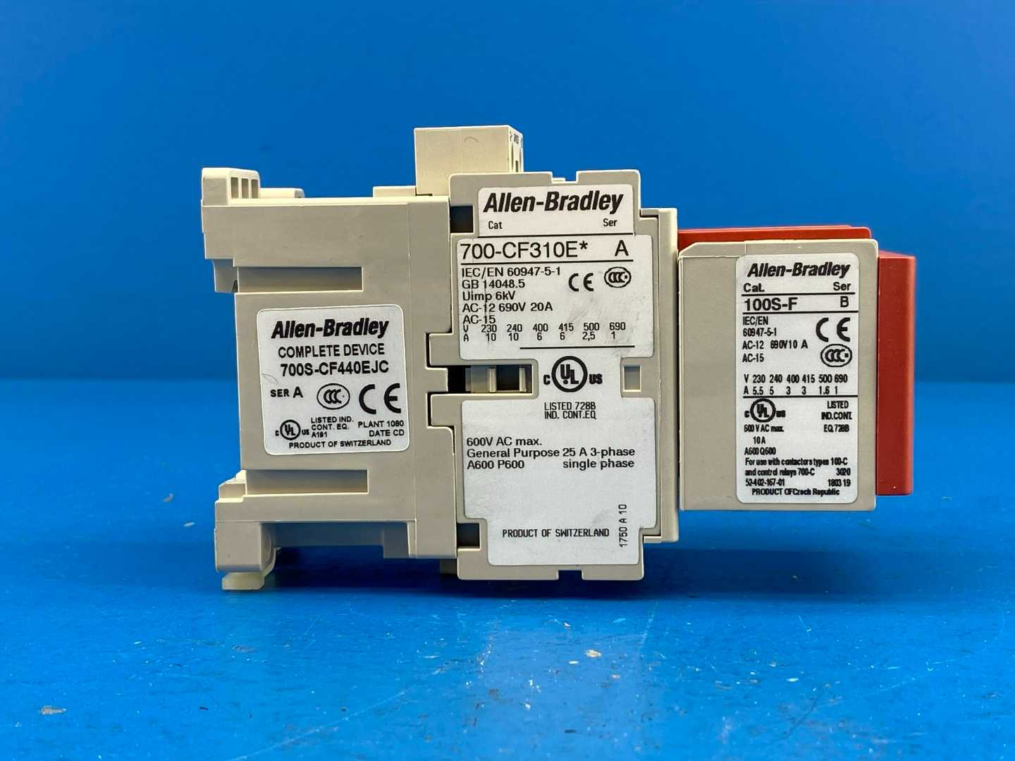 Allen-Bradley 700S-CF440EJC, Safety Control Relay Series A