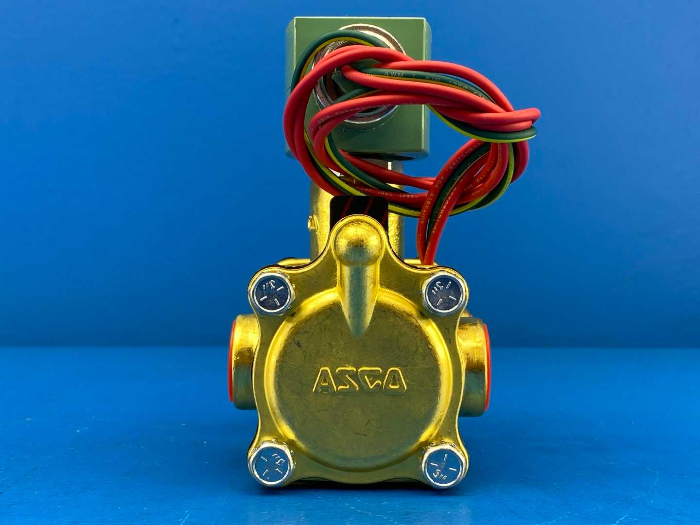 ASCO Red-Hat 8316G064 Solenoid Valve 1/2" pipe 110/120V 10-150 PSI Gas 10-125 PSI Water