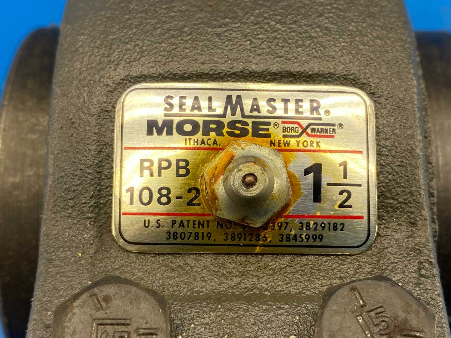 Morse Sealmaster Roller Bearing Pillow Block RPB108-2, 1-1/2" Shaft, Part 550208
