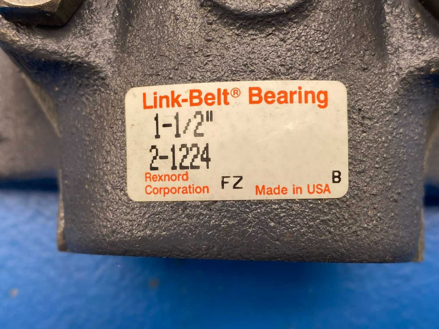 Link Belt Bearings 21224, 1-1/2