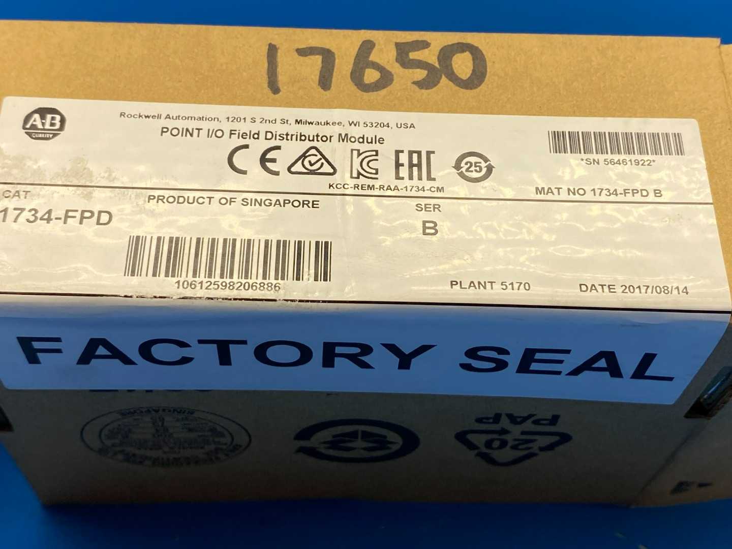 Allen-Bradley 1734-FPD  I/O Module