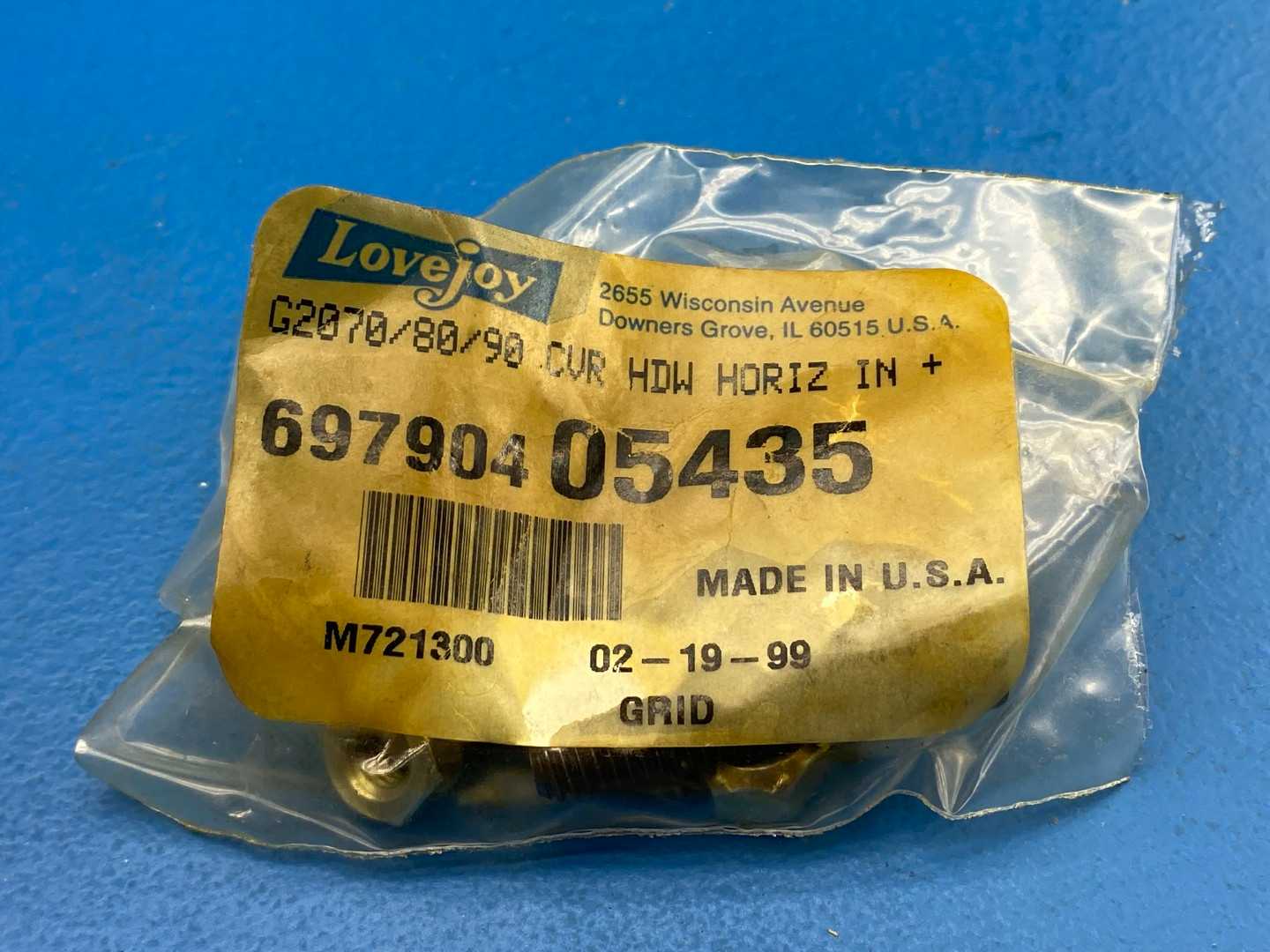 LoveJoy 69790405355, G2080 (Currently 1080) Cover/Grid Assembly (Horizontal Split)
