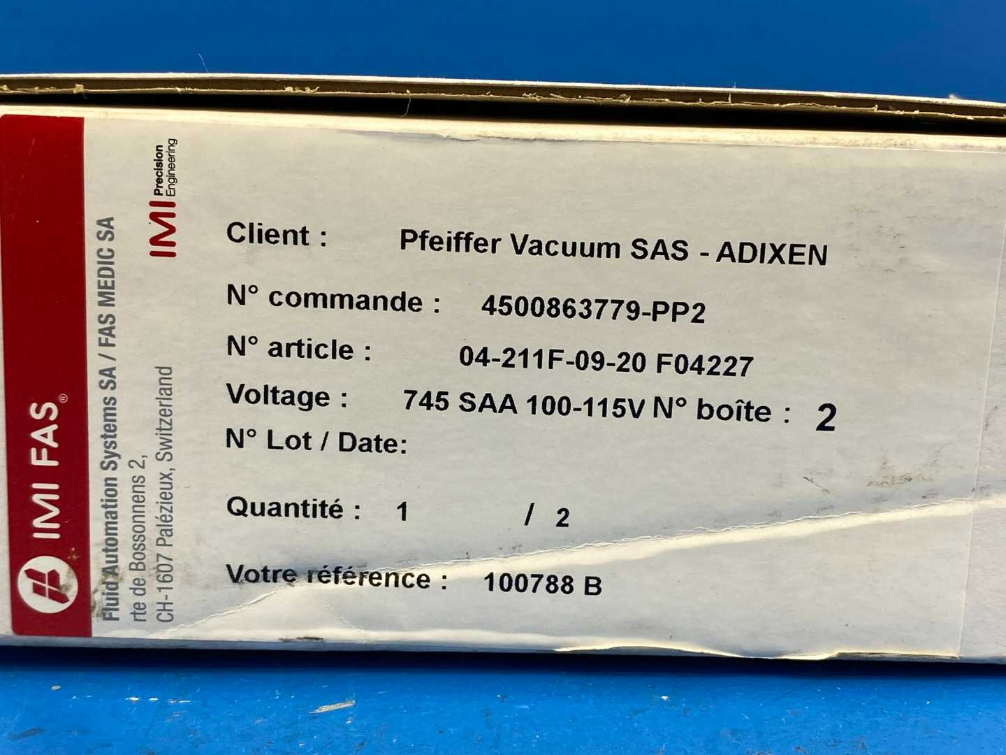 IMI 04-211F-09-20 BACOSOL 32 mm Direct Acting Solenoid Valve
