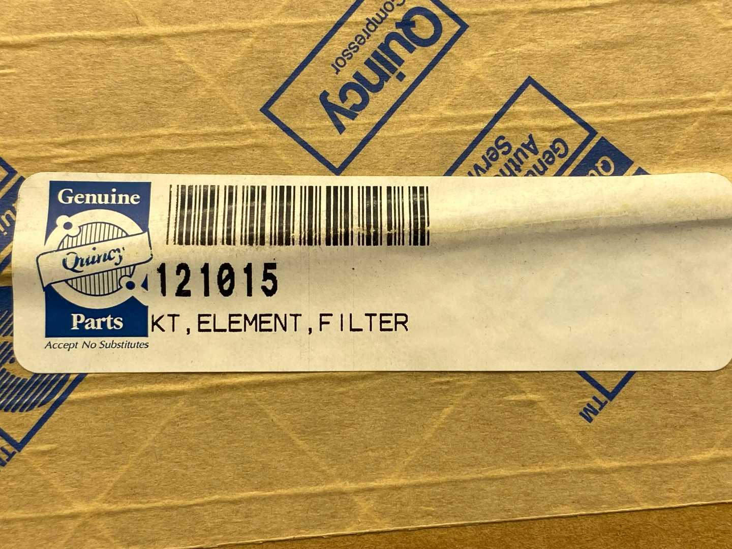 Quincy 121015 Oil Filter Element Replacement Kit