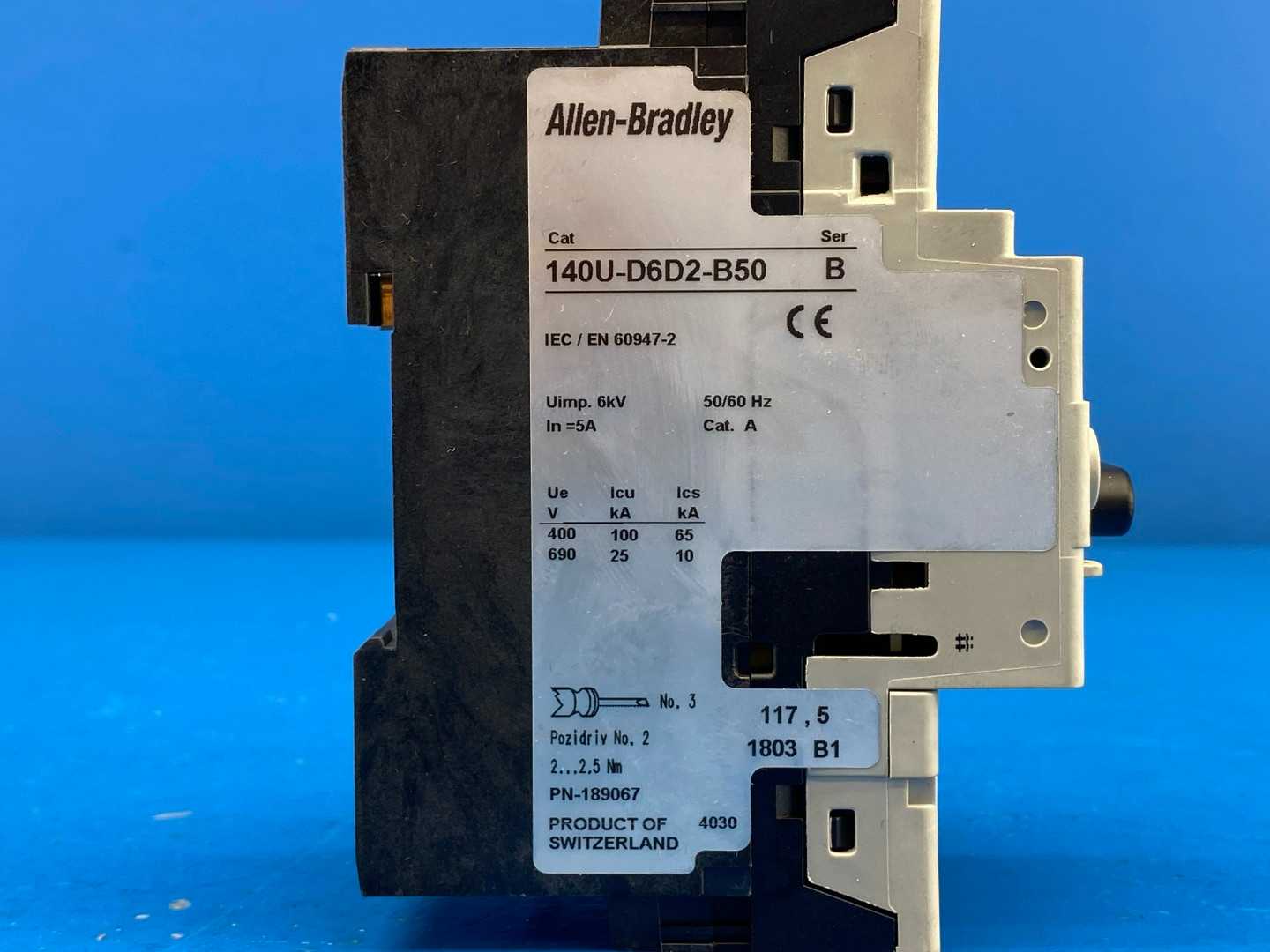 Allen-Bradley 140U-D6D2-B50 Circuit Breaker, Series B