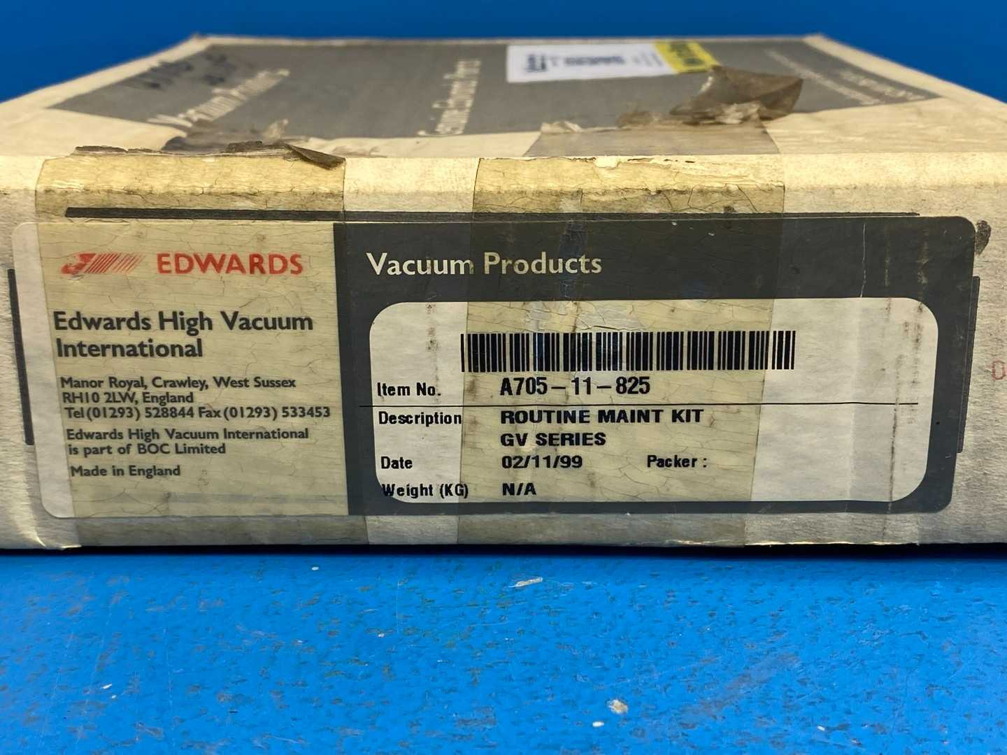 Edwards Vacuum Products A705-11-825 Routine Maintenance Kit