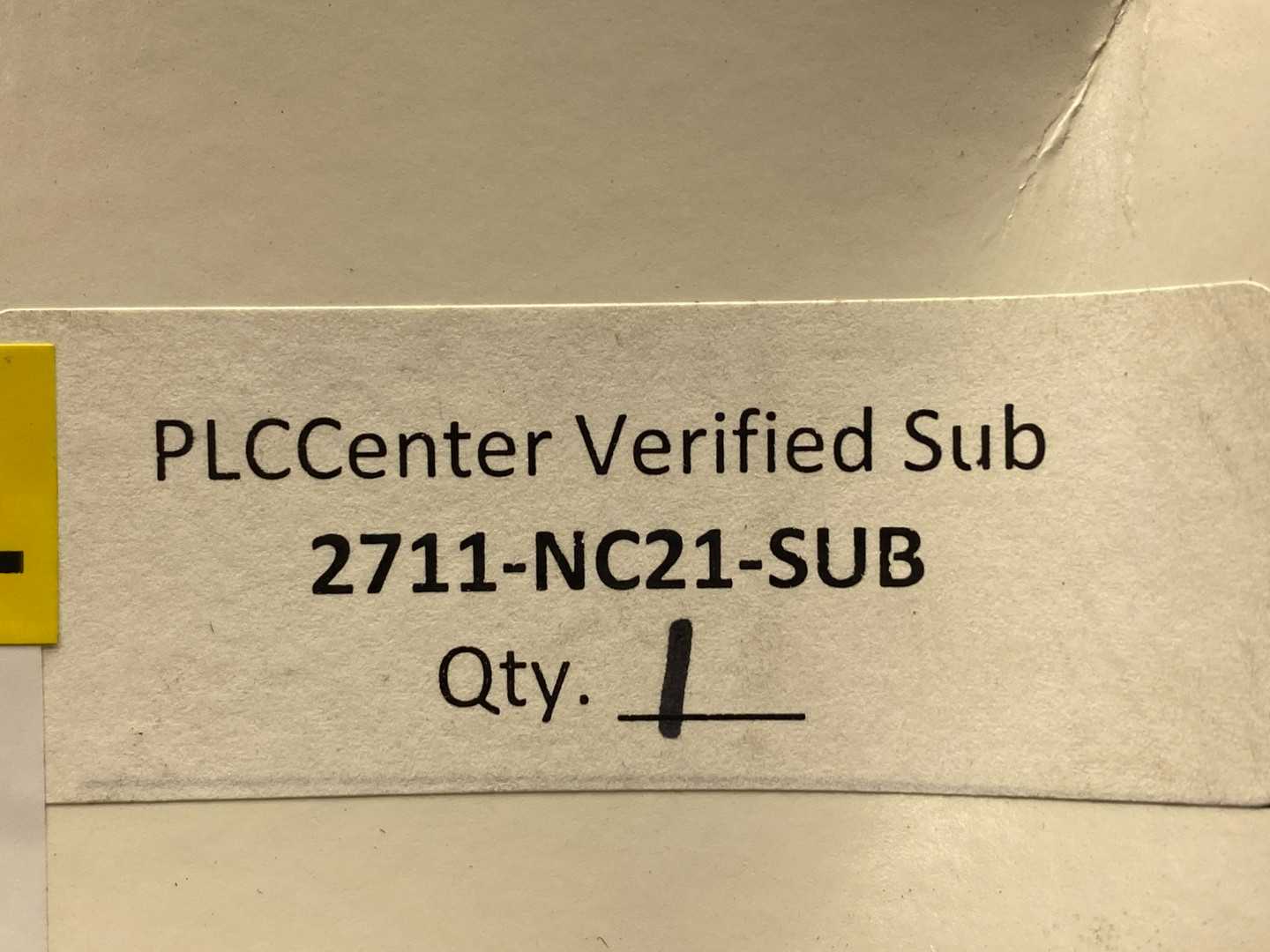 Allen-Bradley 2711-NC21, Panelview Communication Cable, 9-pin D-sub (DB9) to 8-pin Mini-DIN connector.