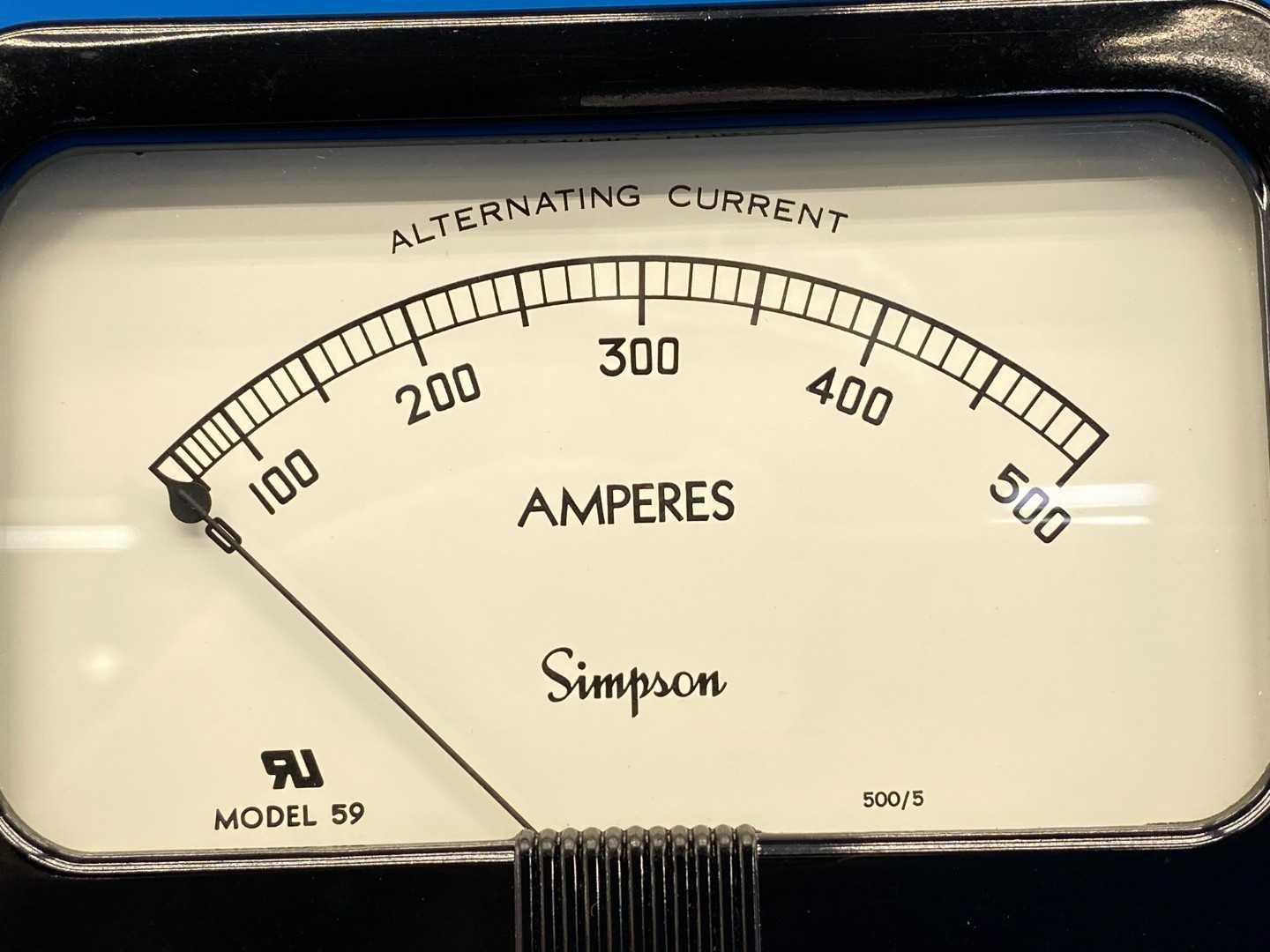 Simpson Electric, Cust no. 90B8358 Model no. 59