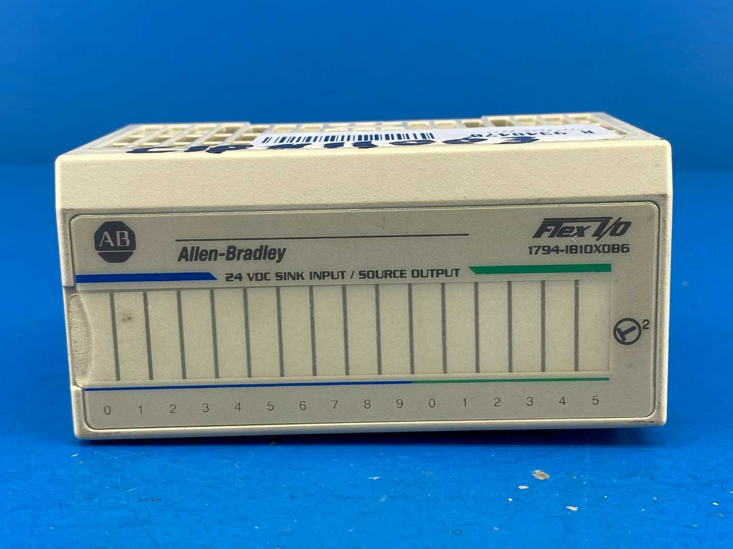 Allen-Bradley 1794-IB10XOB6 Flex I/O 10 Input 6 Output Digital Module, 24VDC
