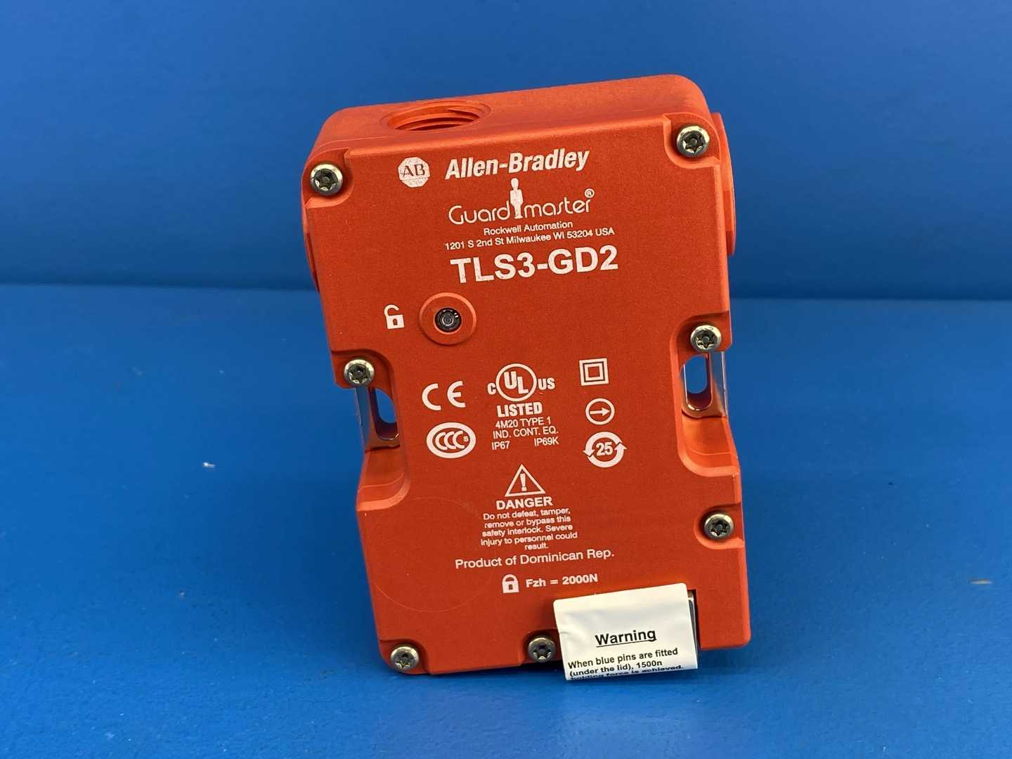 Allen-Bradley 440G-T27186 Guard Master TLS3-GD2 Safety Switch Series E