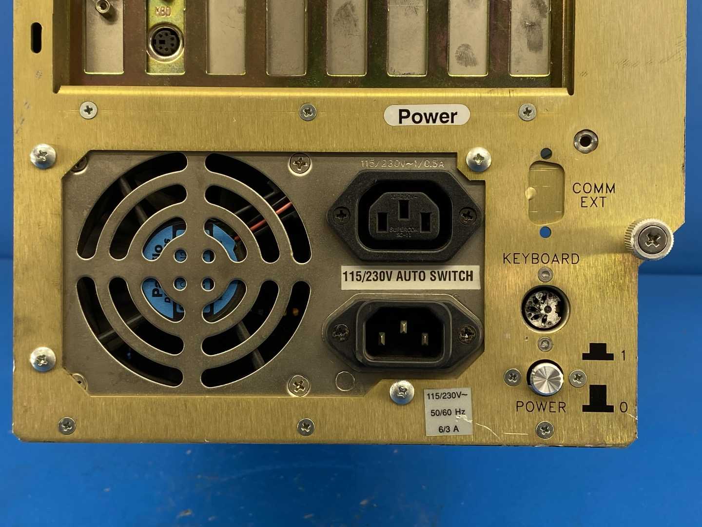 Industrial Computer Chassis with no Monitor Used in Manufacturing or CNC Automation 