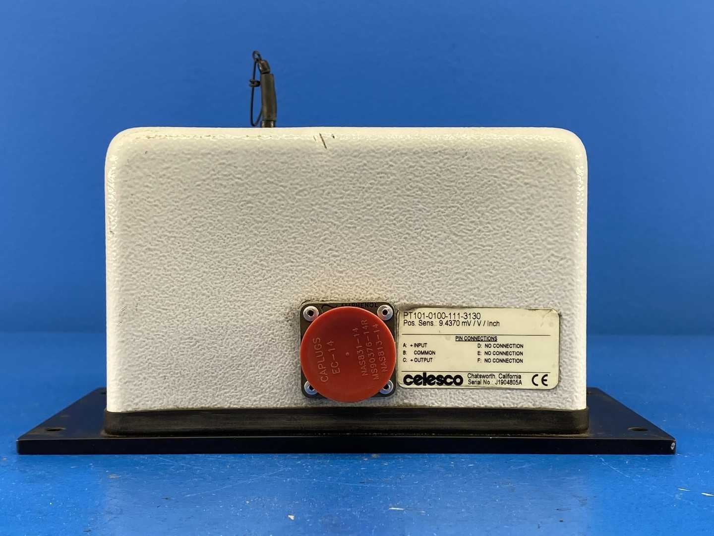 Celesco PT101-0100-111-3130 Position Transducer 9.4370 mV / V / Inch