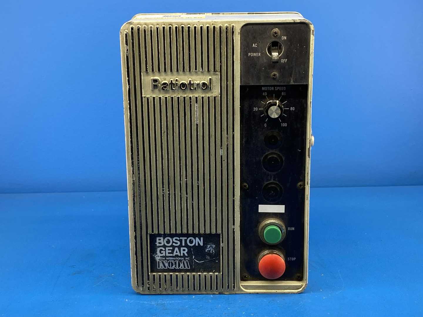 Boston Gear Ratiotrol DC Motor Speed Control