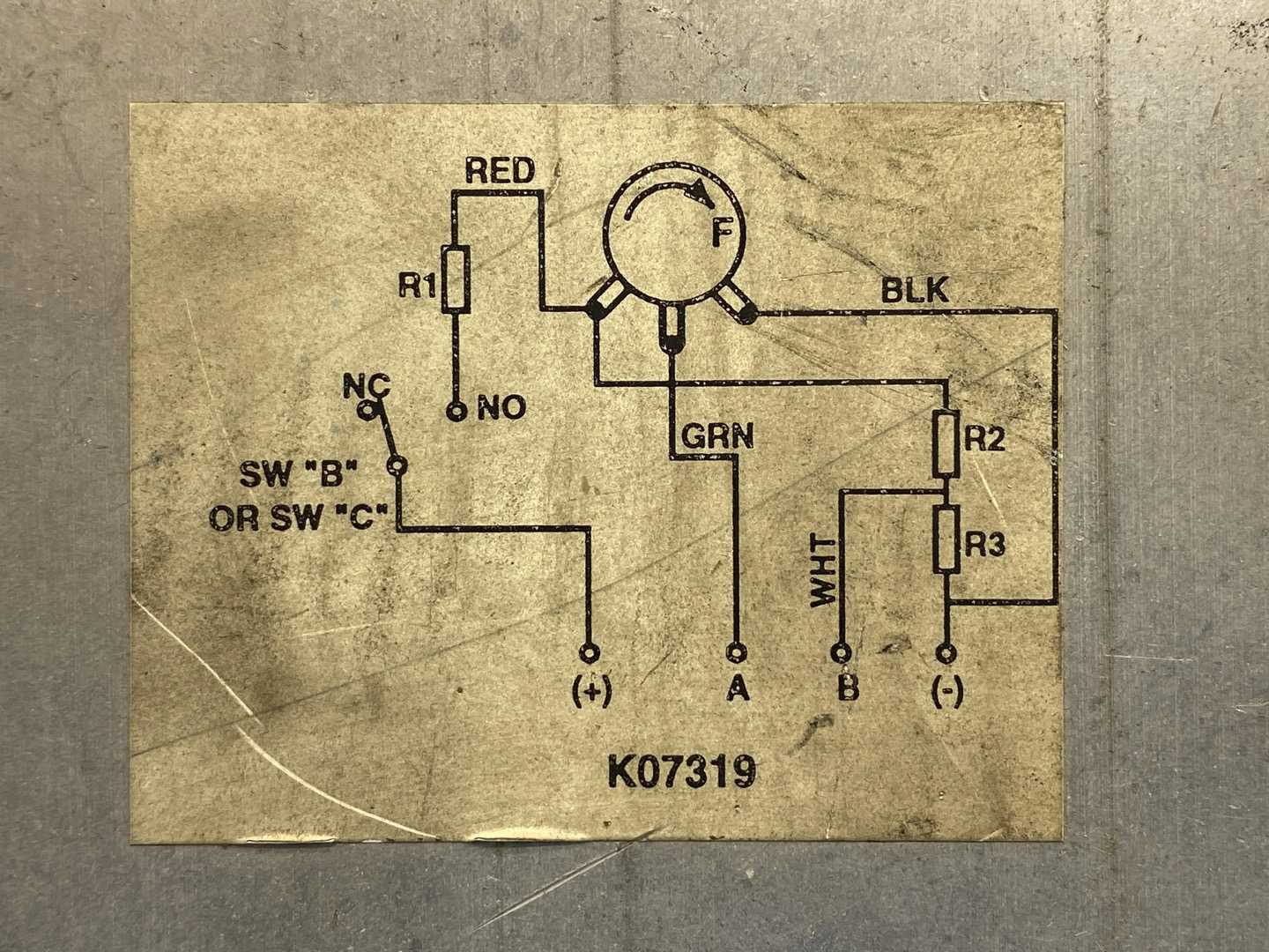 Sauer Danfoss Sundstrand MCH12AC1033 Control Handle