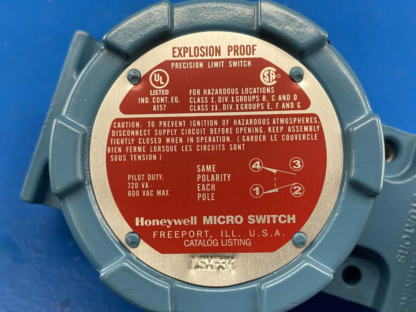 Honeywell LSXF3K 0030 Micro Switch