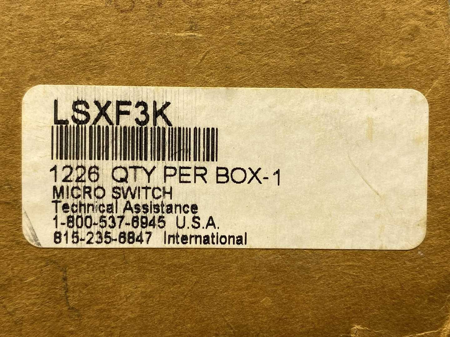 Honeywell LSXF3K 0030 Micro Switch