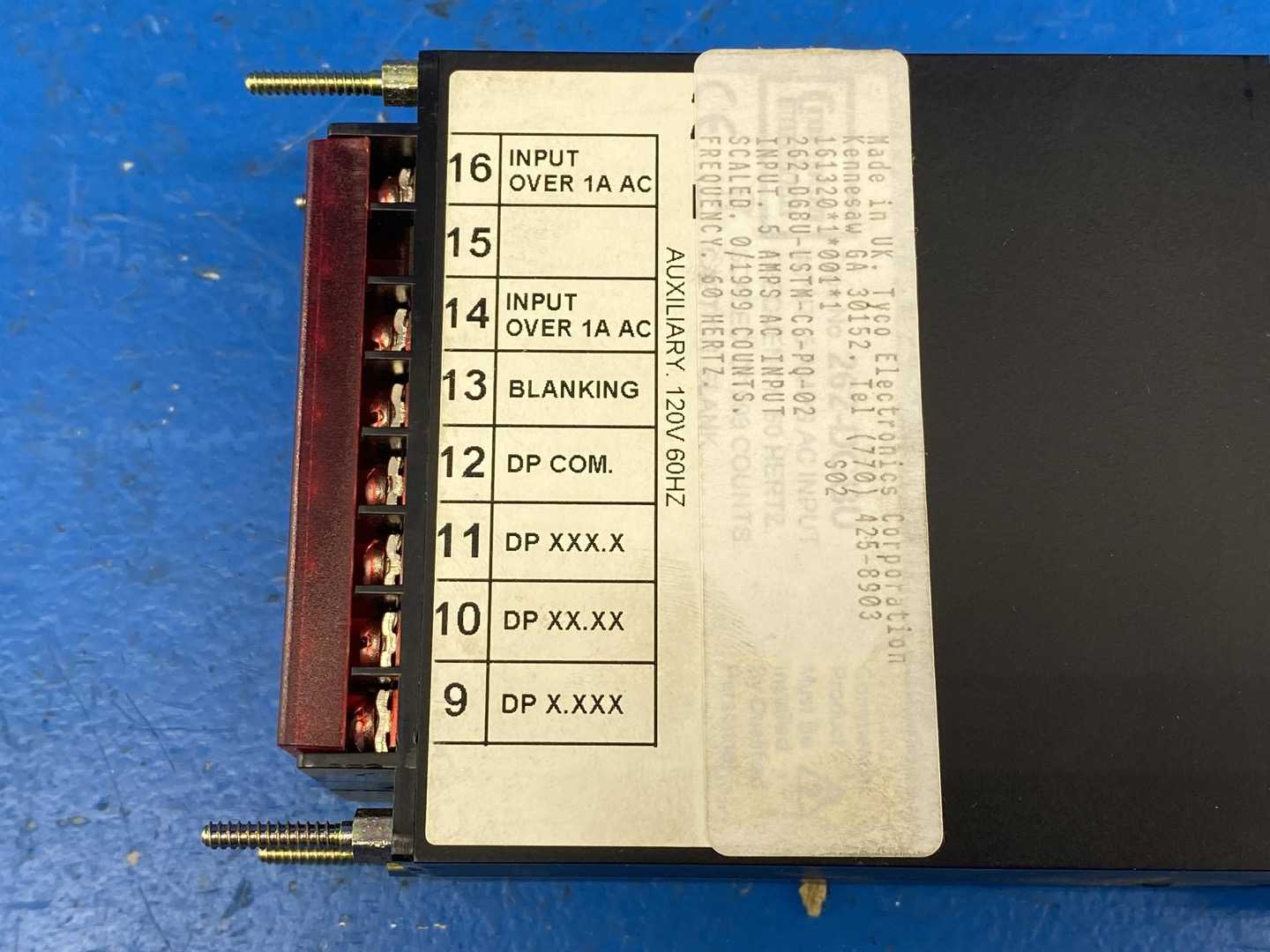 Crompton 262-DGBU-LSTM-C6-PQ-02 PANEL METER