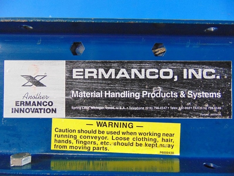 Ermanco Conveyor with Magnetek GPD505 V-A011 