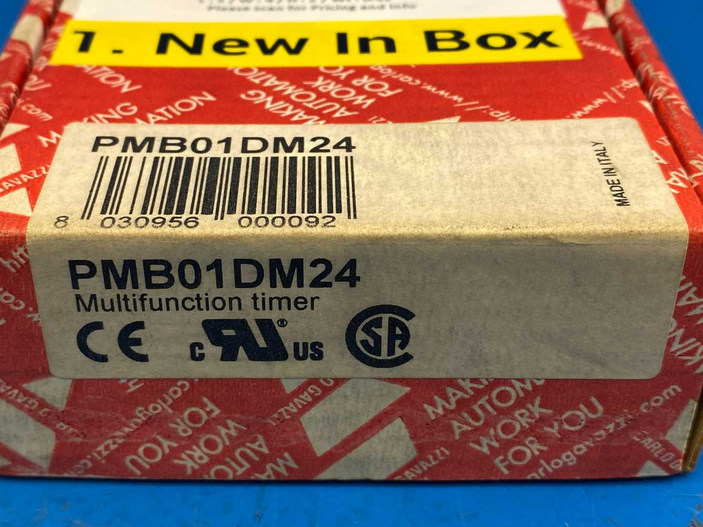 Carlo Gavazzi PMB01DM24, Multifunction Timer 240V 8A