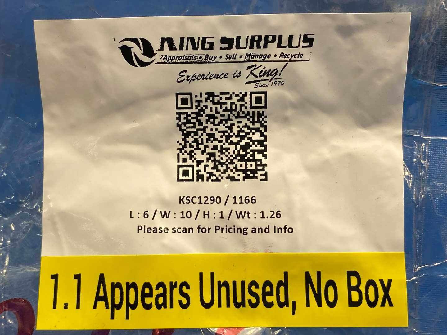 Allen-Bradley 1170-0FE1 B
