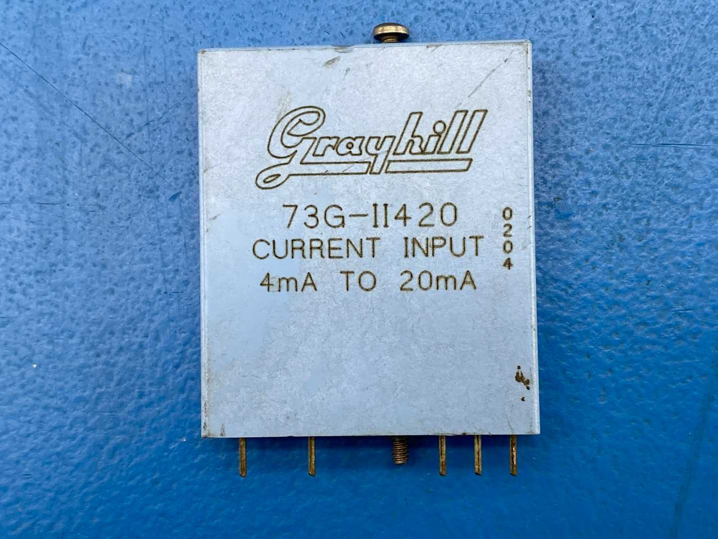Grayhill 73G-II420, 16 Position Rotary Switch, Red Dot Legend, 1A at 125VAC, 0.5A at 250VAC, Panel Mount