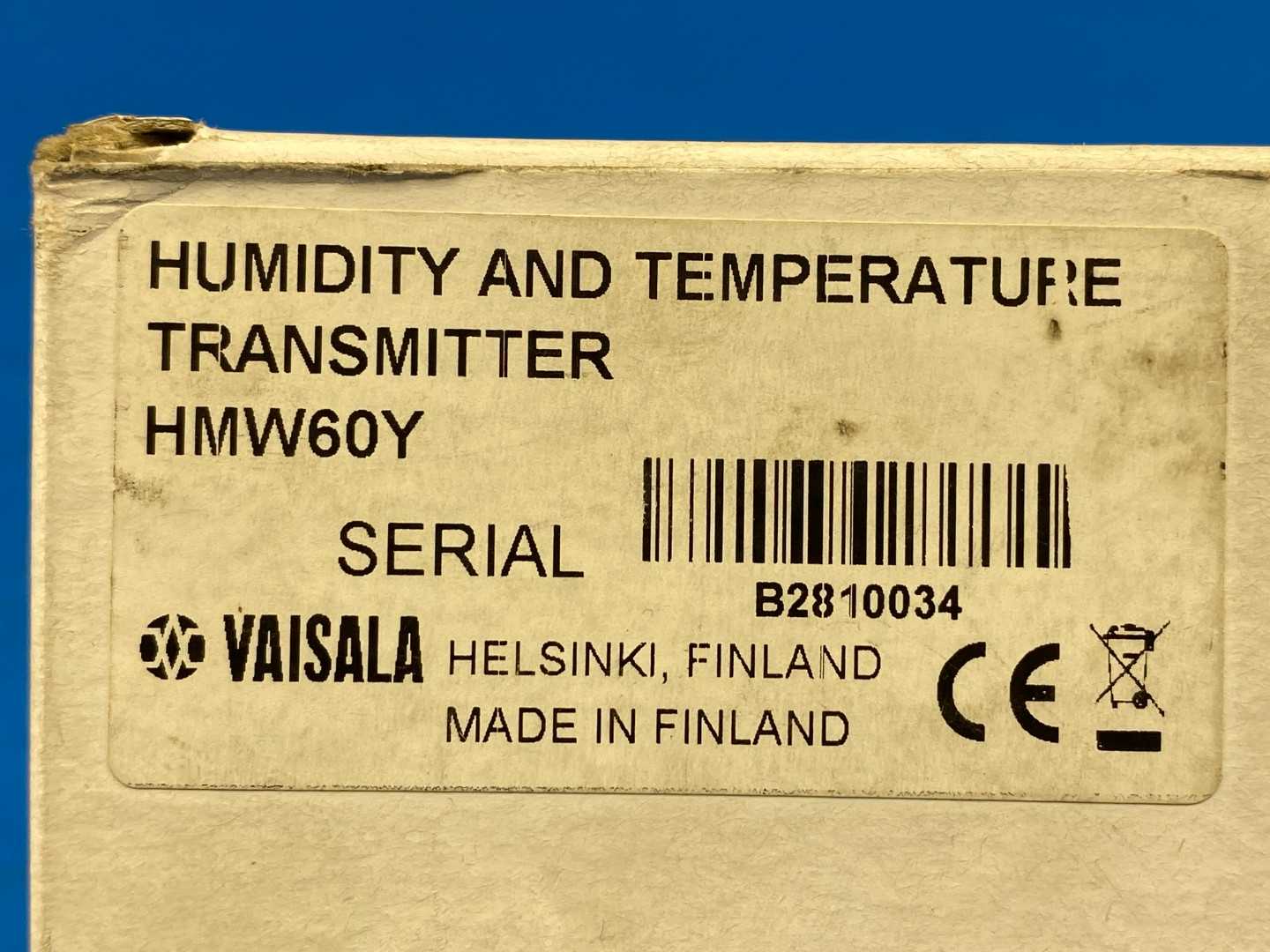 Vaisala HMW60Y, Humidity and Temperature Transmitter