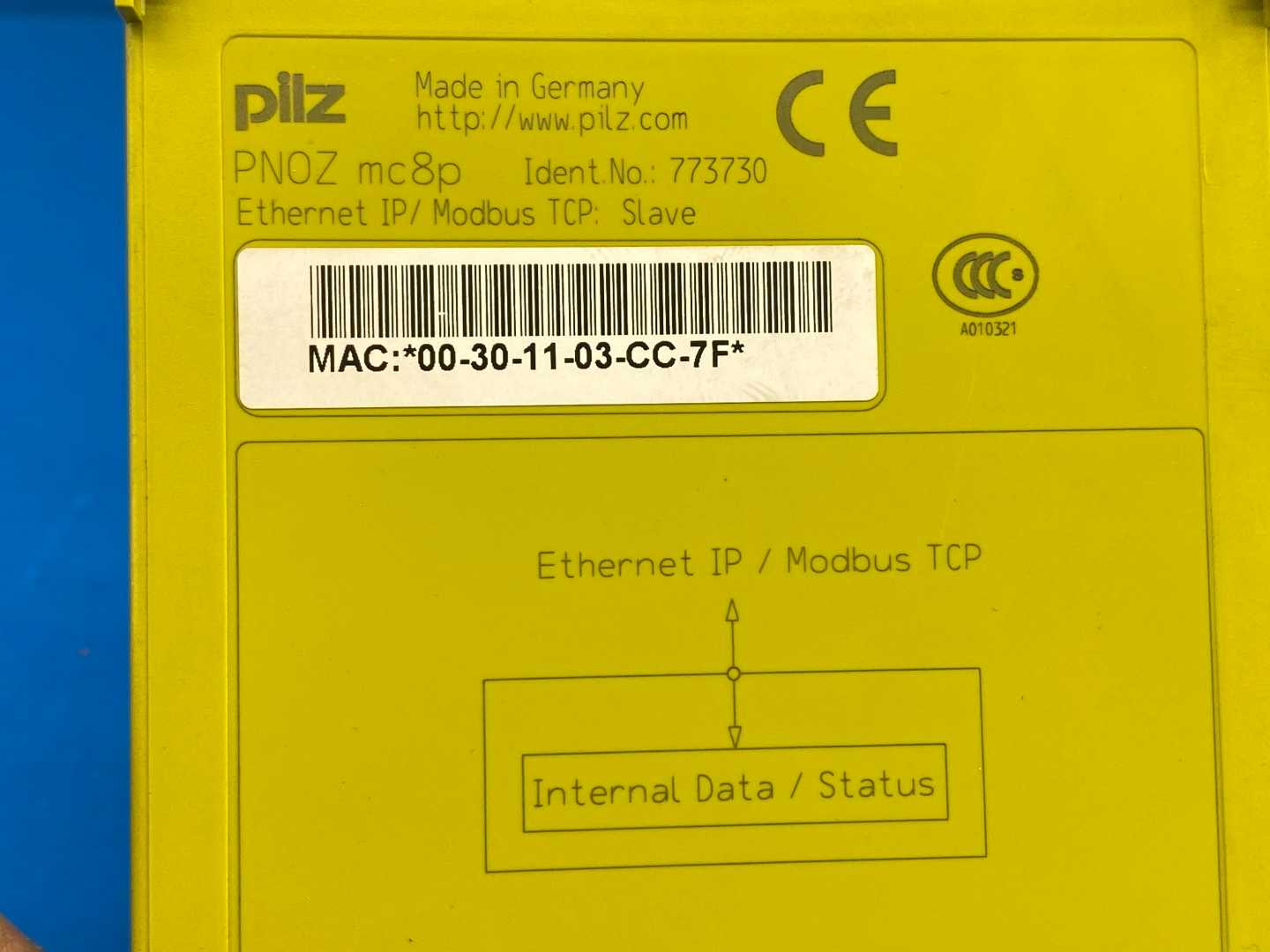 Pilz  773730 PNOZ mc8p  PiIZ safety relay