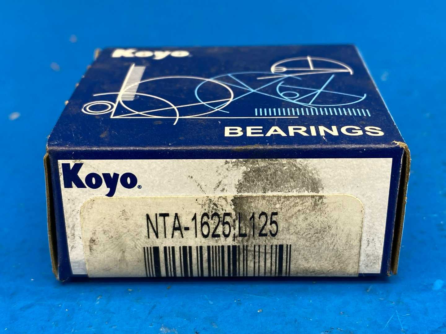 Koyo NTA-1625-L125, Needle Roller Bearing, 16mm ID, 25mm OD, 125mm Length