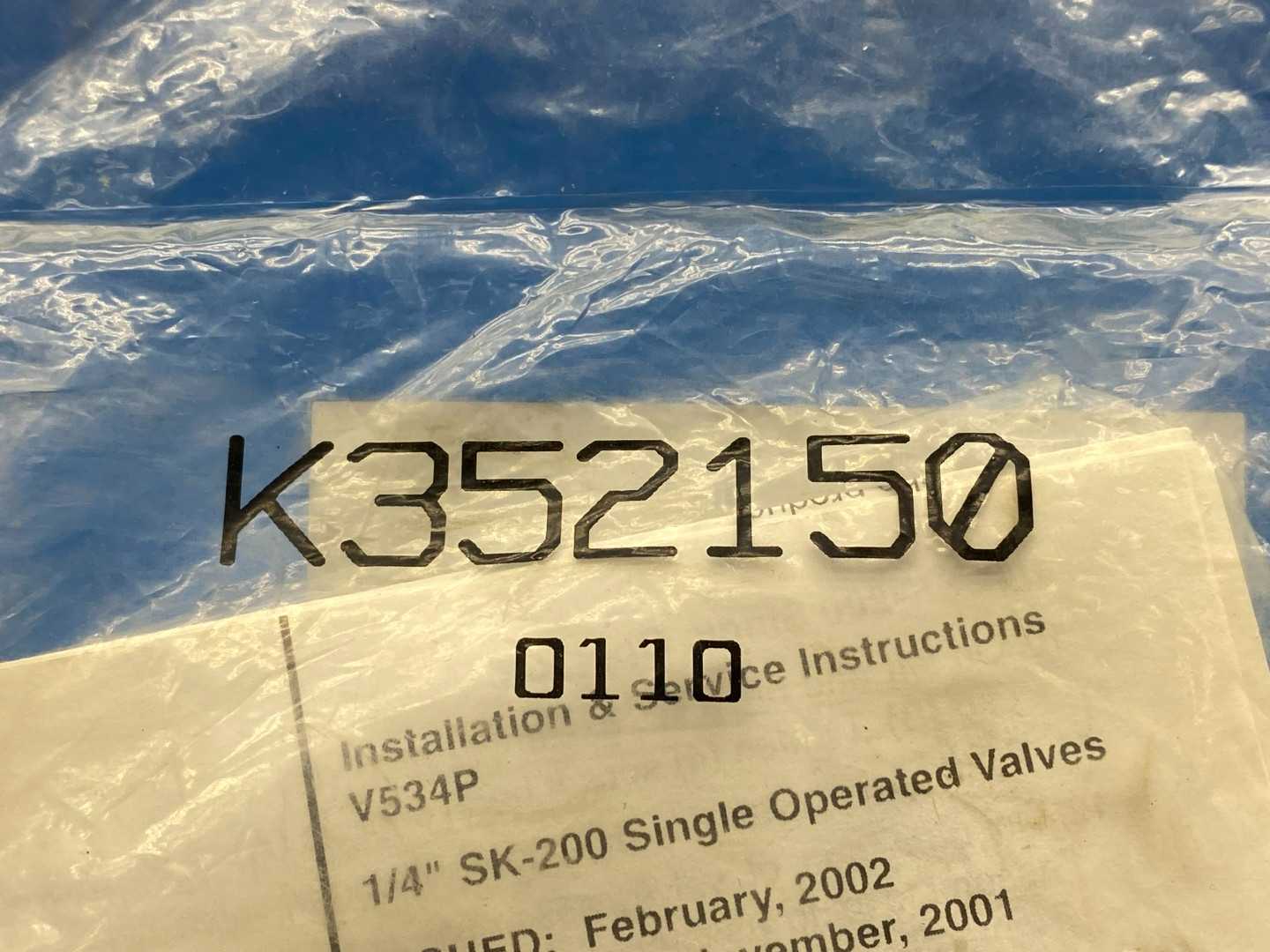 Parker K352150 Seal Kit