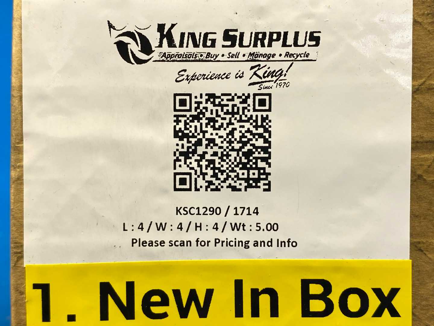 Dodge F4B-E-104R Type E Size 1-1/4" (STK# 023094) 4-Bolt Heavy Duty Flange Bearing