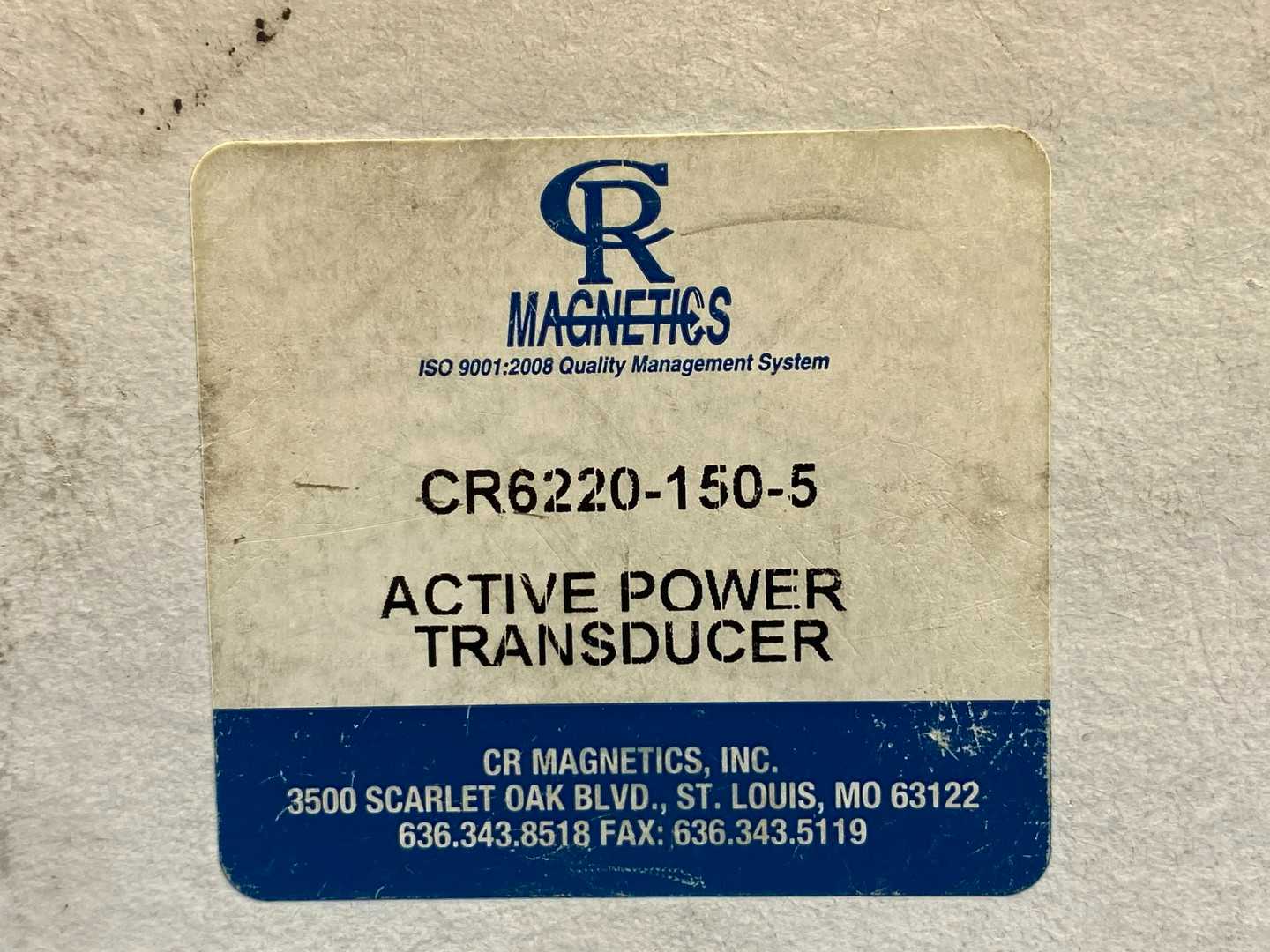 CR Magnetics CR6220-150-5 Active Power Transducer