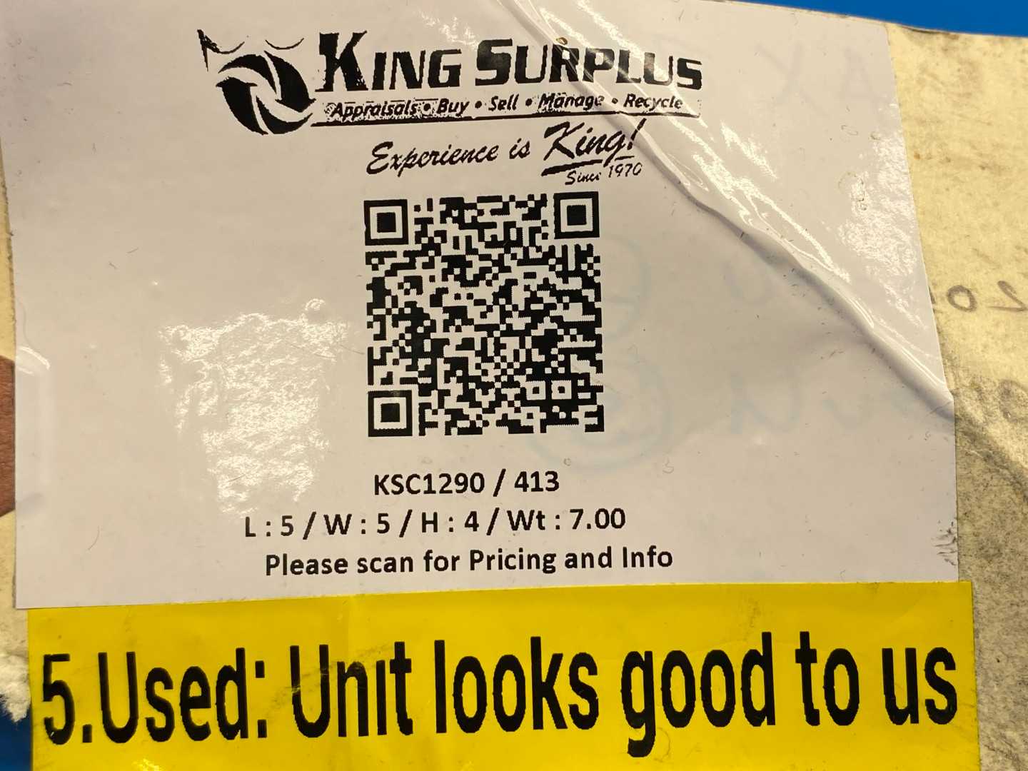 Dodge, 059062, Type E-Xtra Flange Bearing Unit, 1-7/16" bore / 4-bolt base / tapered roller bearing (Used)
