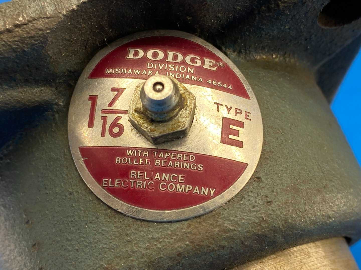 Dodge, 059062, Type E-Xtra Flange Bearing Unit, 1-7/16" bore / 4-bolt base / tapered roller bearing (Used)
