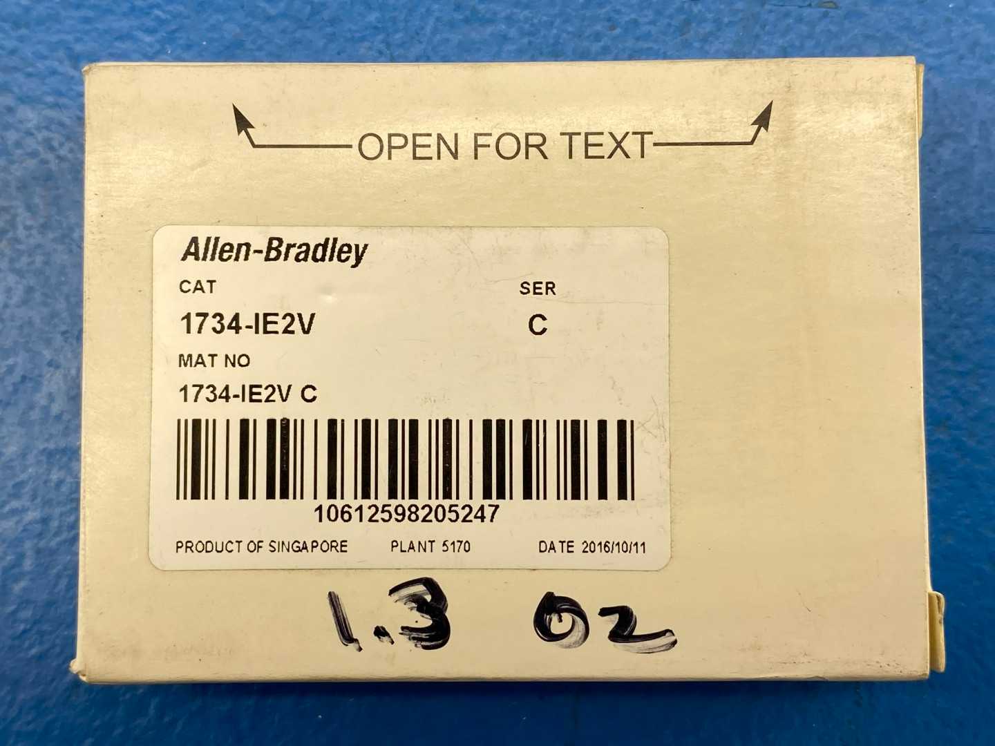 Allen-Bradley 1734-1E2V Series C Point I/O 2- Point Analog Input Module