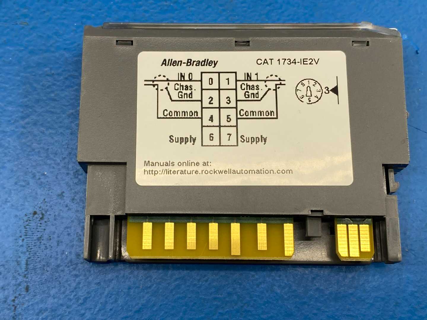 Allen-Bradley 1734-1E2V Series C Point I/O 2- Point Analog Input Module