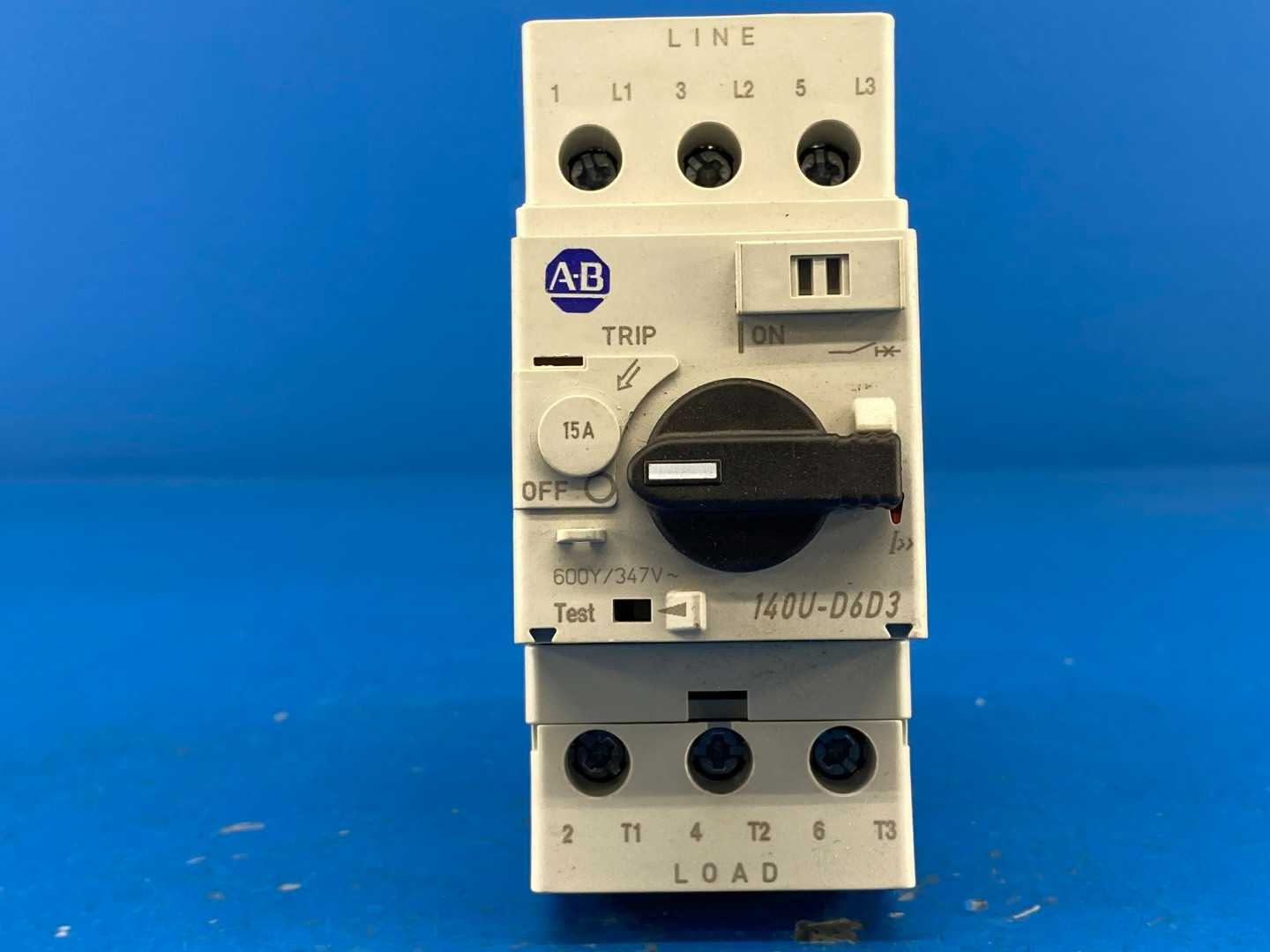 Allen-Bradley 140U-D6D3-C15 Circuit Breaker