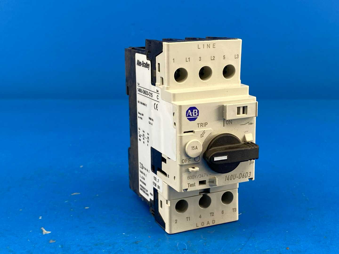 Allen-Bradley 140U-D6D3-C15 Circuit Breaker
