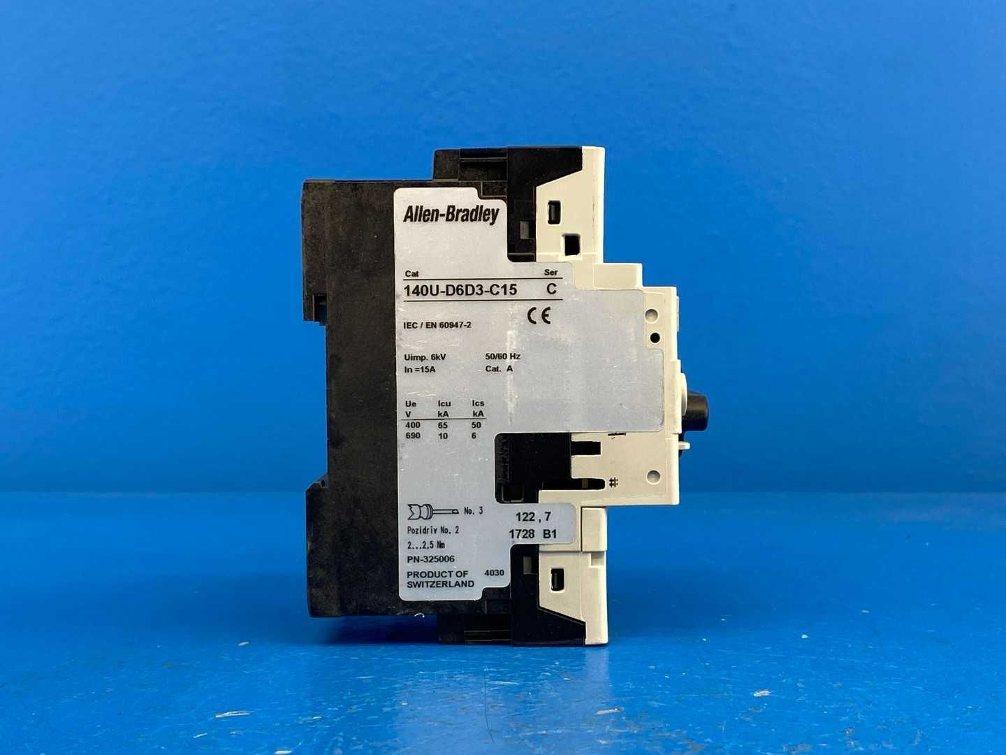 Allen-Bradley 140U-D6D3-C15 Circuit Breaker