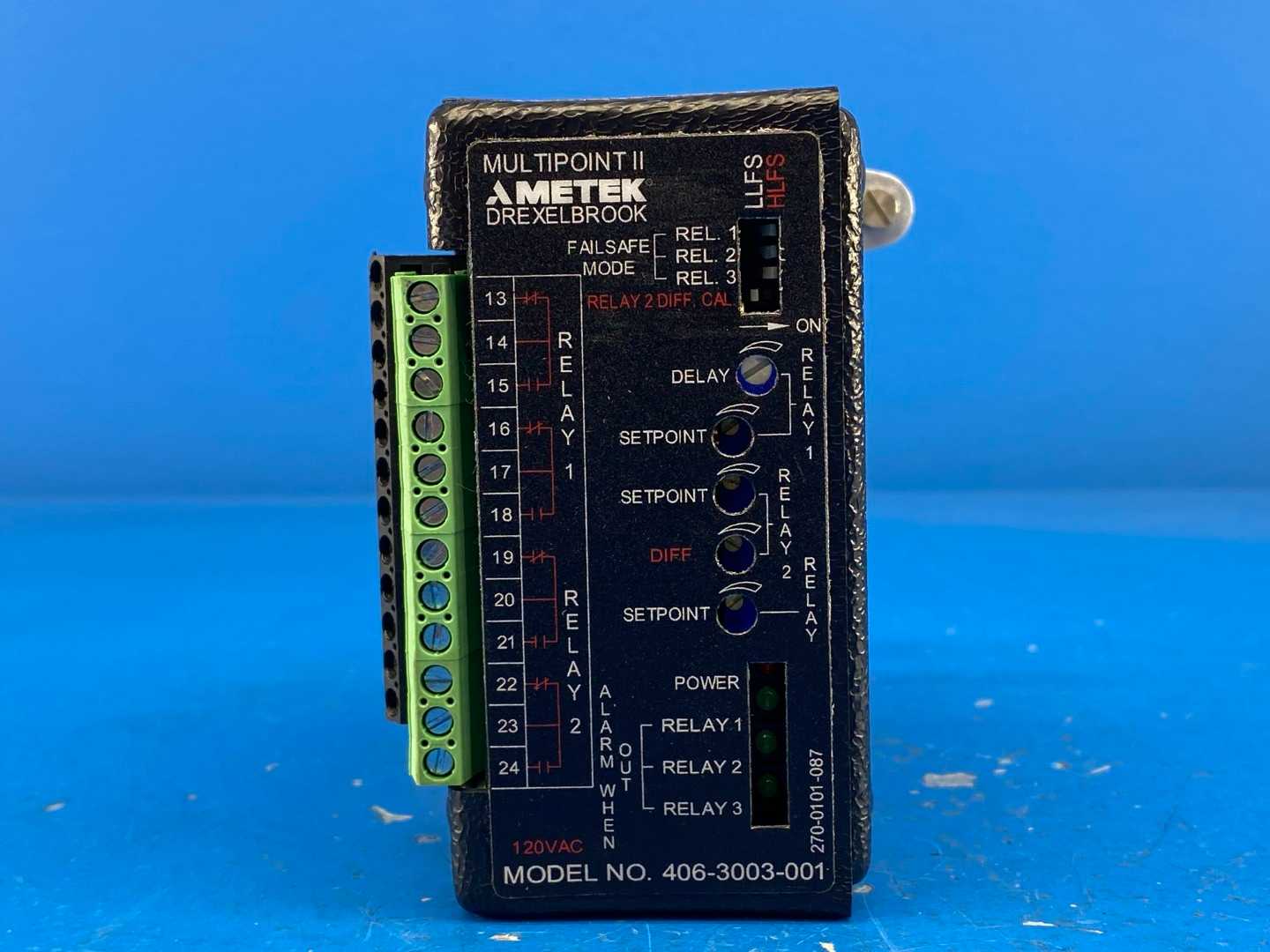 Drexelbrook Multipoint II Level Controller, Model 406-3003-001