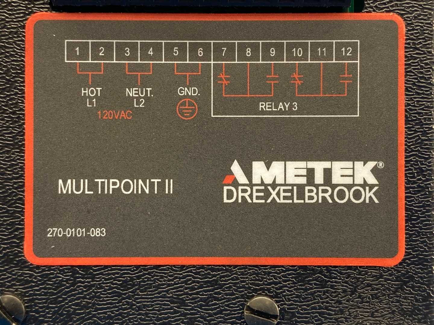 Drexelbrook Multipoint II Level Controller, Model 406-3003-001